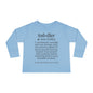 Toddler Definition Toddler Long Sleeve Tee