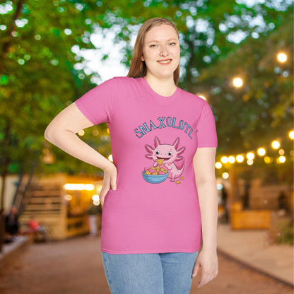 Snaxolotl Adult T-shirt