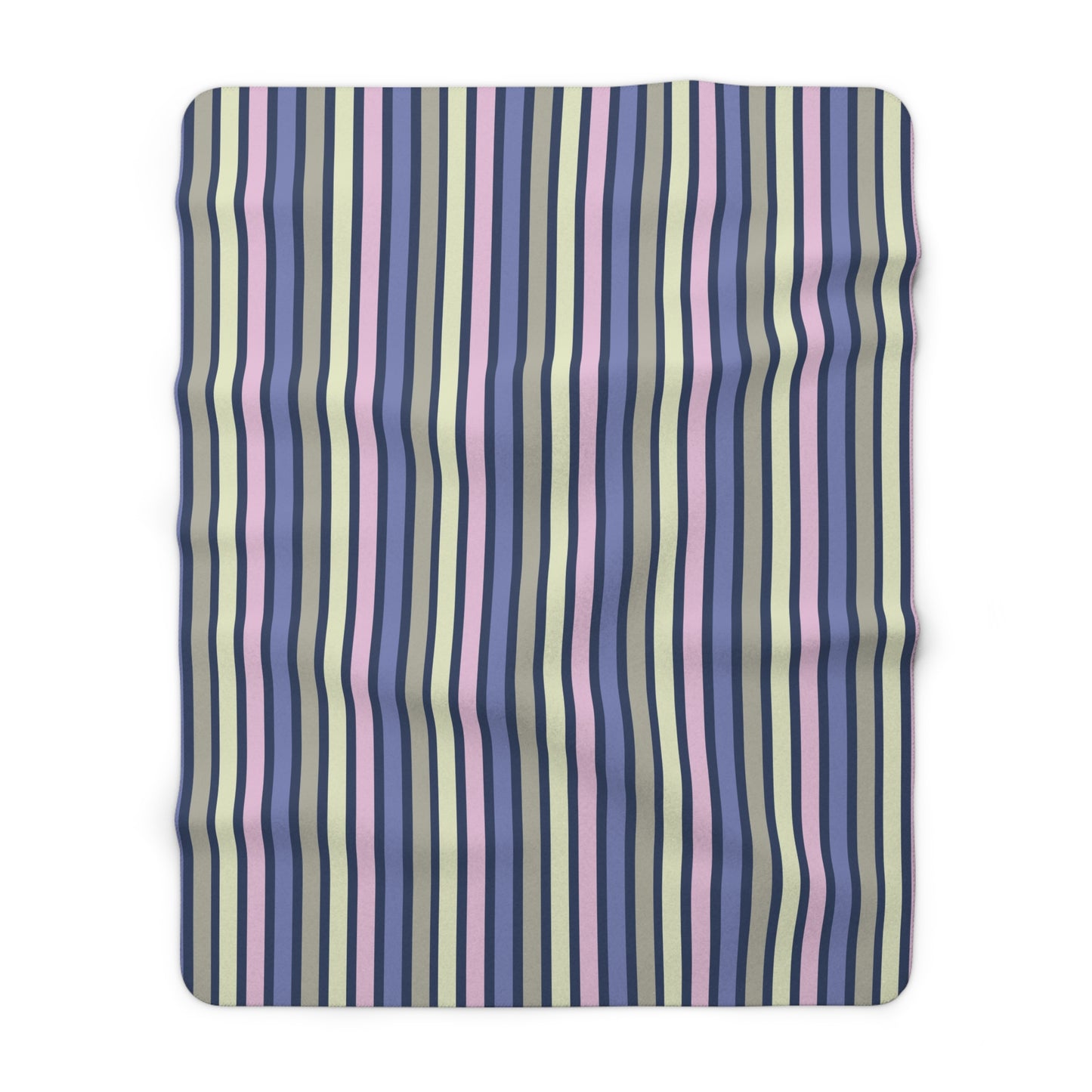Earthy Stripes Fleece Blanket