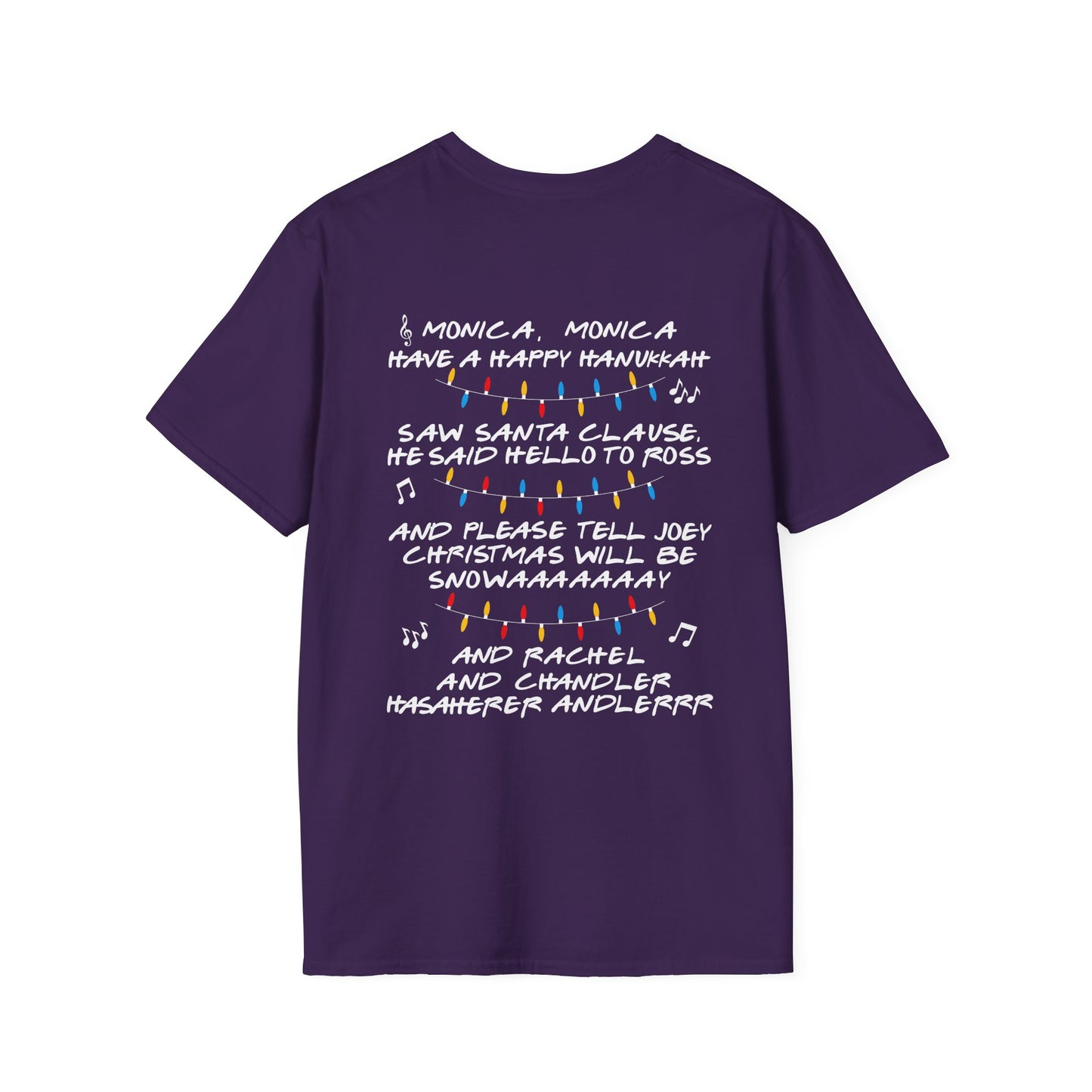 Could I BE Anymore Festive? (Friends, Phoebe's Christmas Song) Adult T-shirt