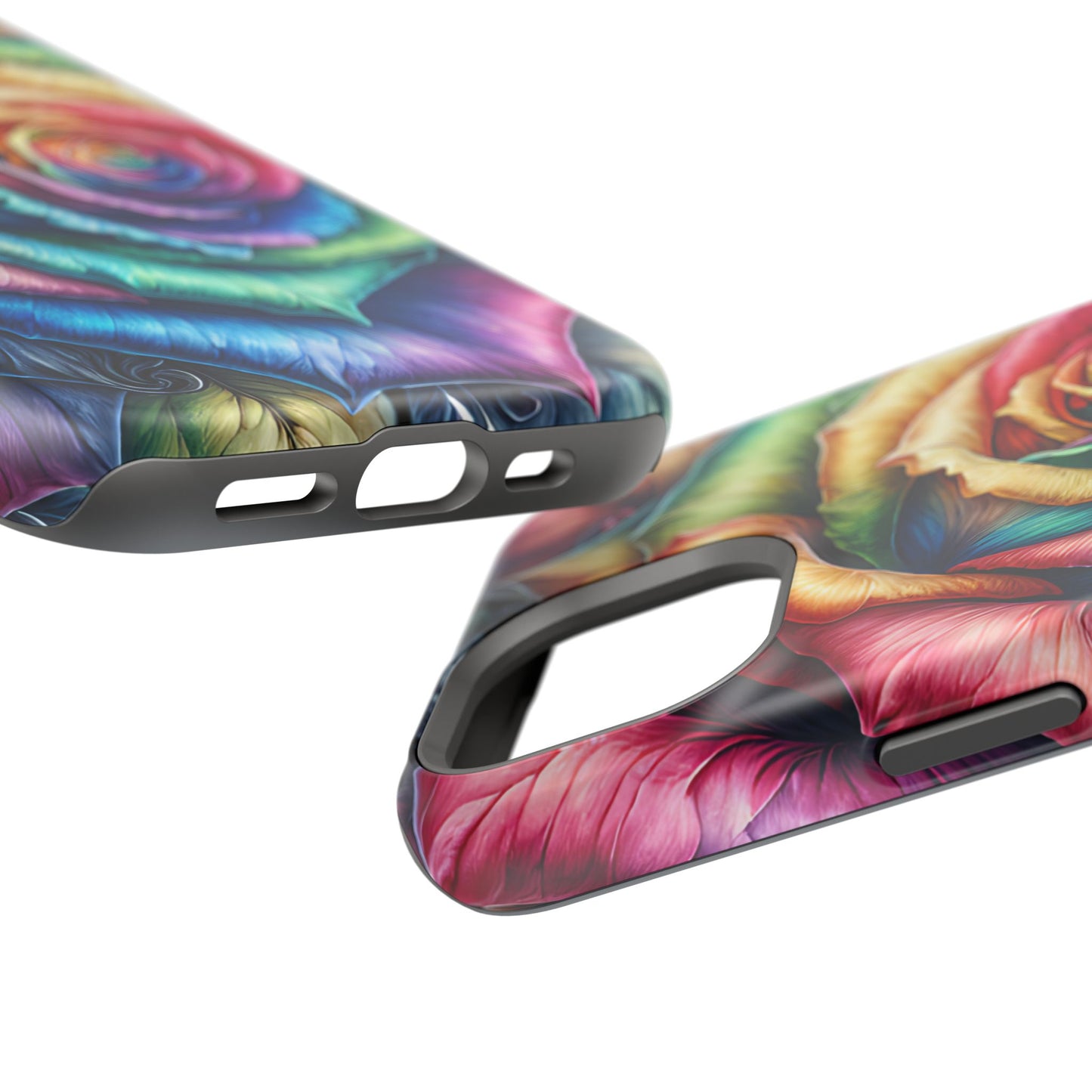 Colorful Rose MagSafe® Compatible Tough Case for iPhone