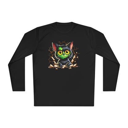 Zombie Kitty Adult Long Sleeve Tee