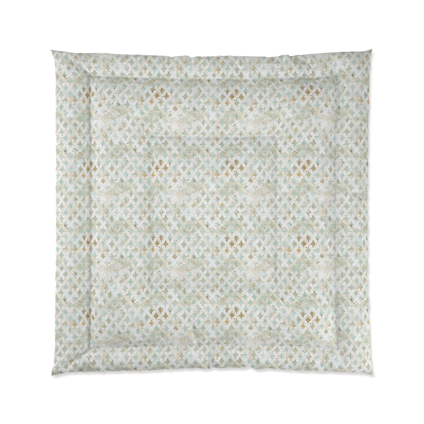 Faded Correspondence Comforter