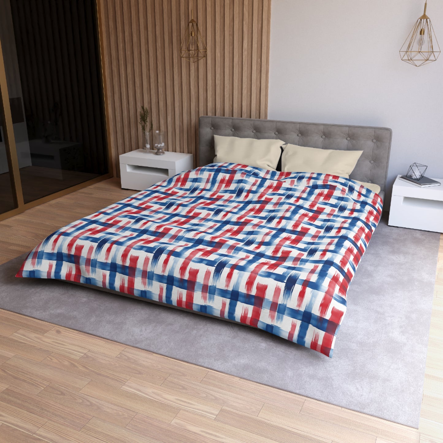 Liberty Strokes Microfiber Duvet Cover