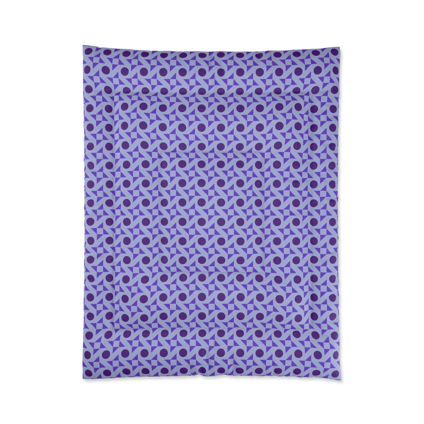 Violet Pinwheels Comforter