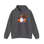 Cute Ghost and Pumpkins Heavy Blend™ Hooded Sweatshirt