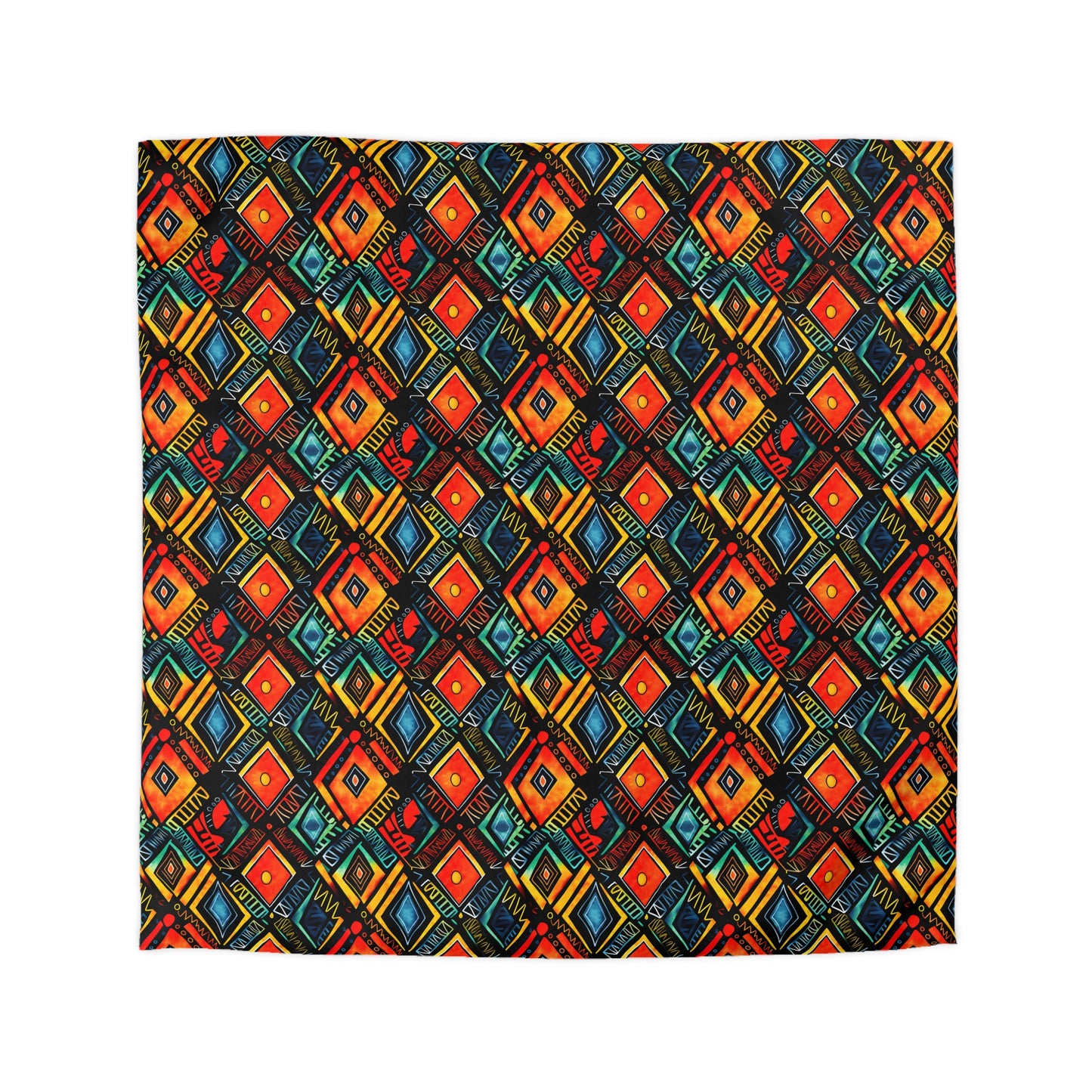 Abundance Rhythm Microfiber Duvet Cover