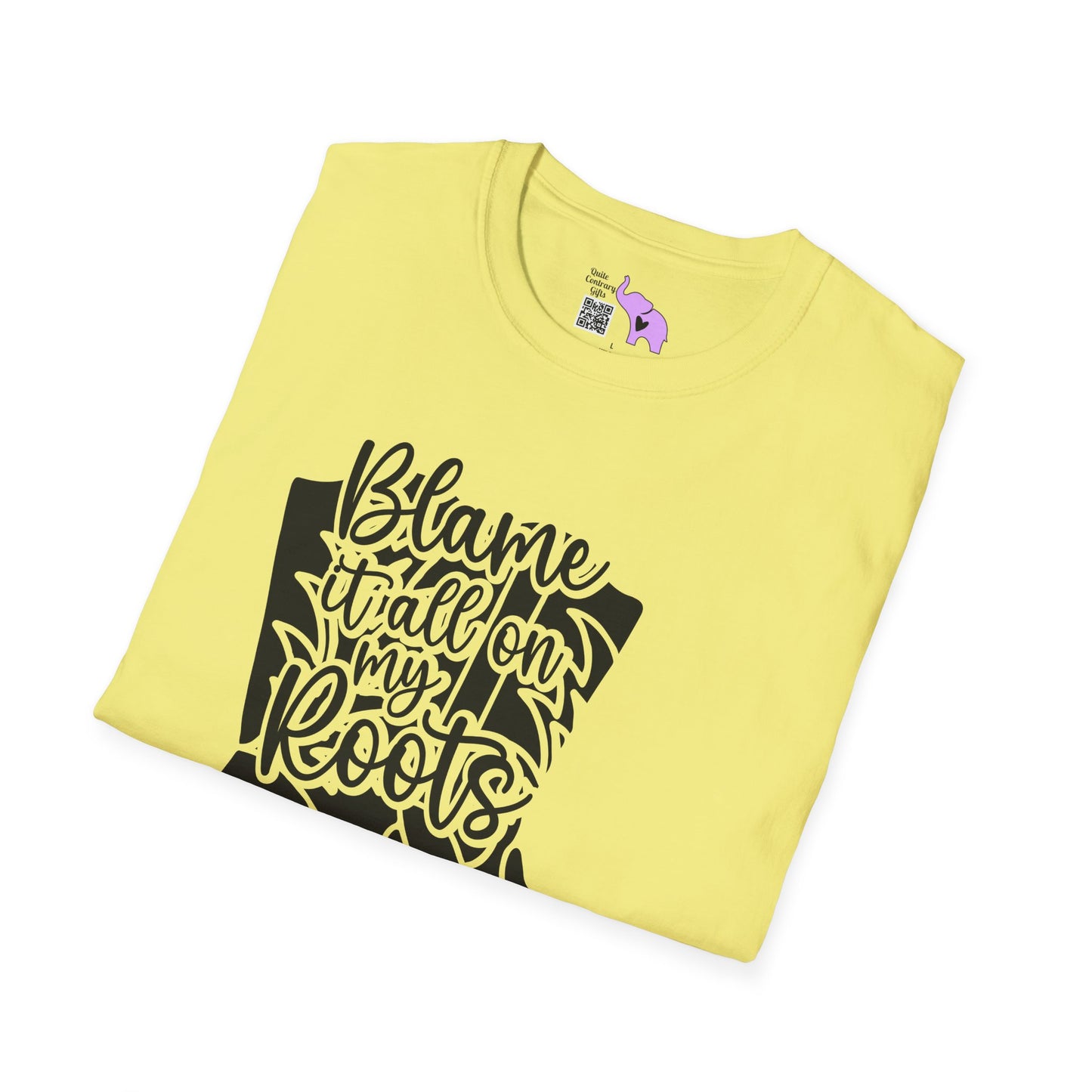 Blame It All On My Roots Adult T-shirt