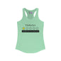 Diabetes 1 Star Would Not Recommend Women's Ideal Racerback Tank