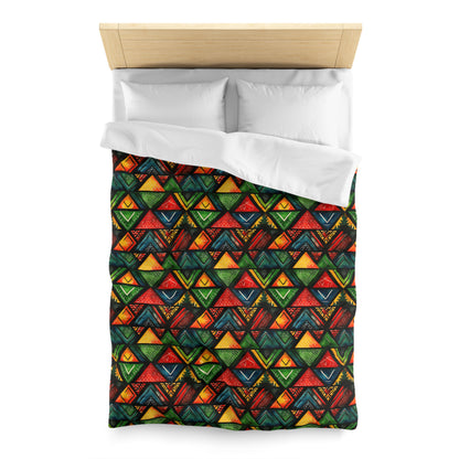 Ancestor Echo Microfiber Duvet Cover