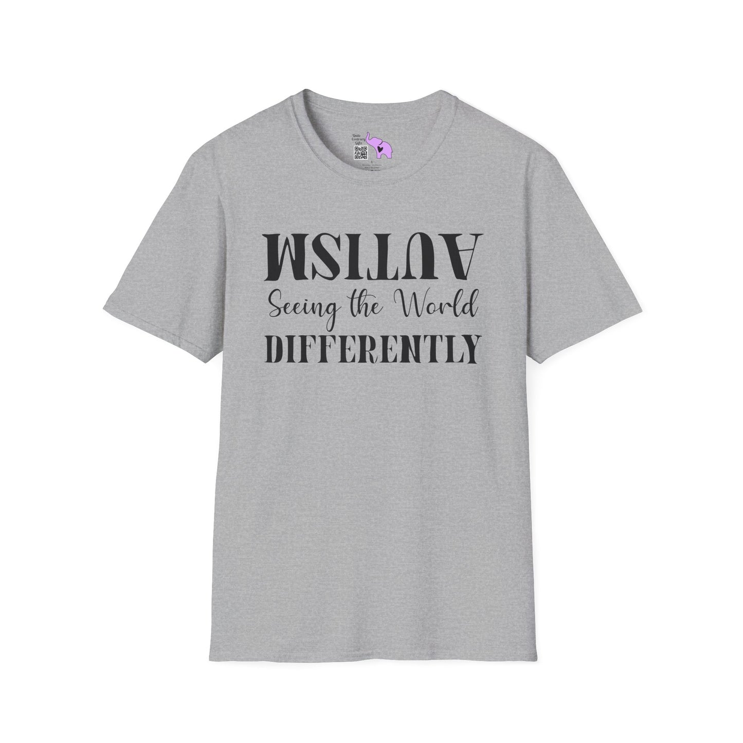 Autism Seeing The World Differently Adult T-shirt
