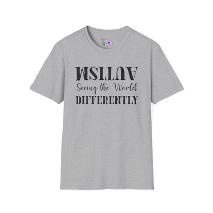 Autism Seeing The World Differently Adult T-shirt