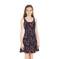 Dark Fantasy Watercolor Girls' Sleeveless Sundress