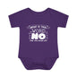 What Is This Word No That You Speak Of? Baby Rib Bodysuit