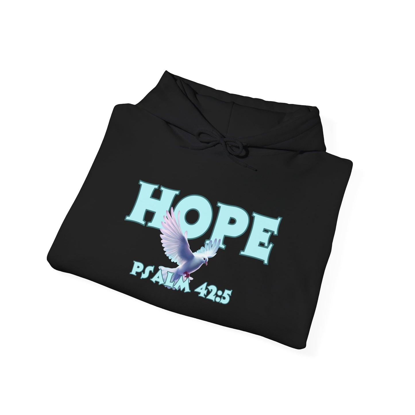 HOPE Psalm 42:5 Heavy Blend™ Hooded Sweatshirt