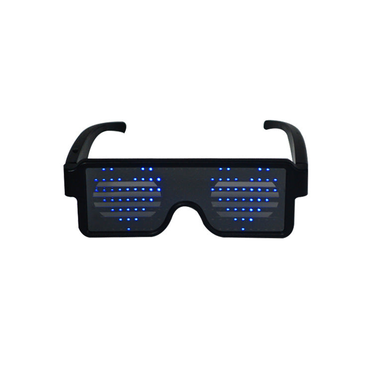 LED Luminous Display Glasses