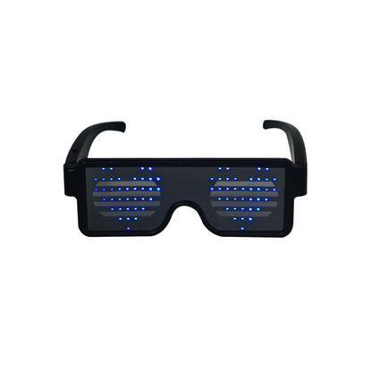 LED Luminous Display Glasses