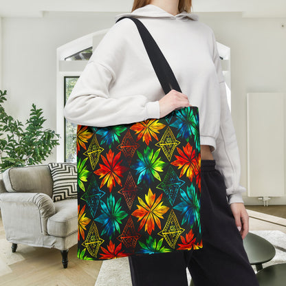 Celebration Mosaic Canvas Tote Bag