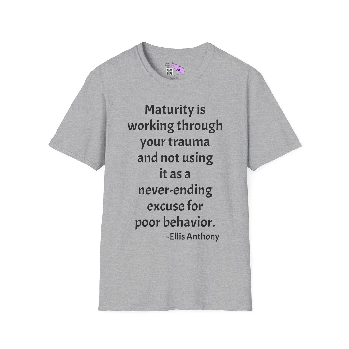 Maturity is... Adult T-shirt