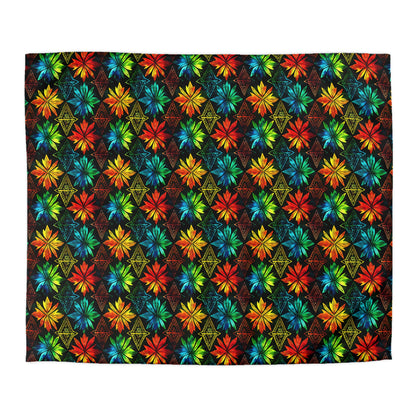 Celebration Mosaic Microfiber Duvet Cover