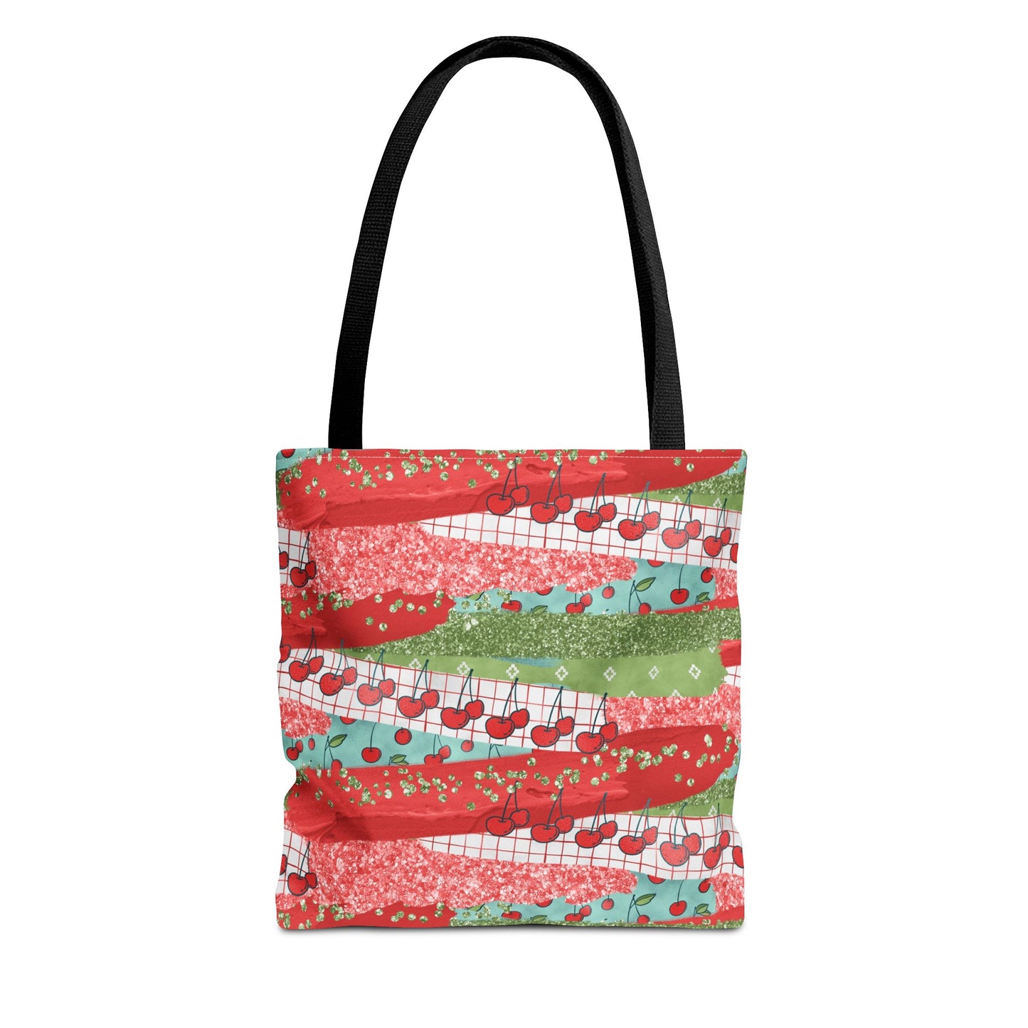 Cherry Lane Canvas Tote Bag