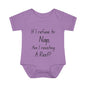 If I Refuse To Nap Am I Resisting A Rest? Infant Baby Rib Bodysuit