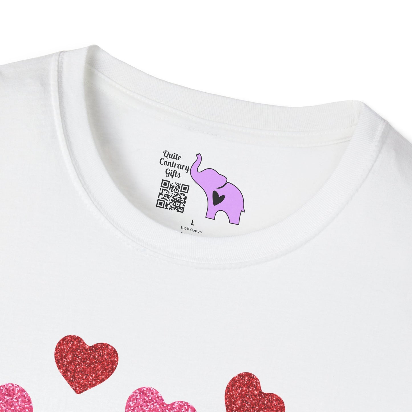 Stitch in Love Adult Unisex Tshirt