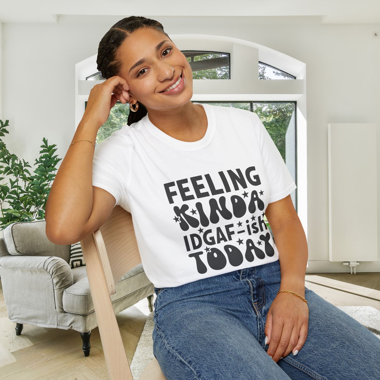 Feeling Kinda IDGAF-ish Today Adult T-shirt