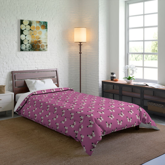 Blush Flutter Comforter