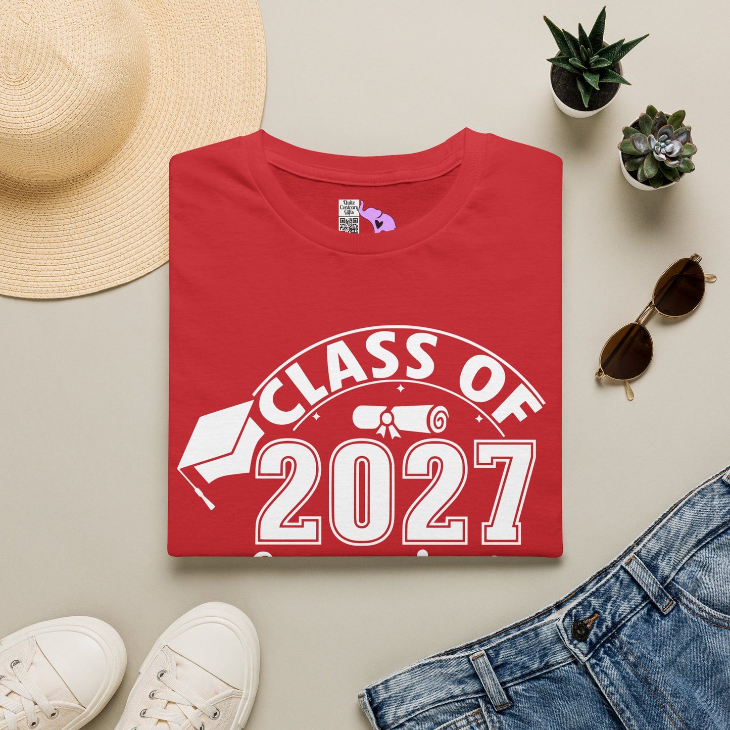 Class of 2027 Senior (Arch) Adult T-shirt