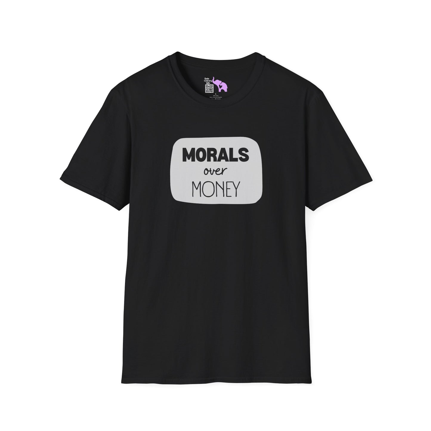 Morals over Money T-shirt