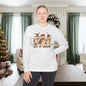 Let It Snow (Snowmen Trio) Adult Long Sleeve Tee