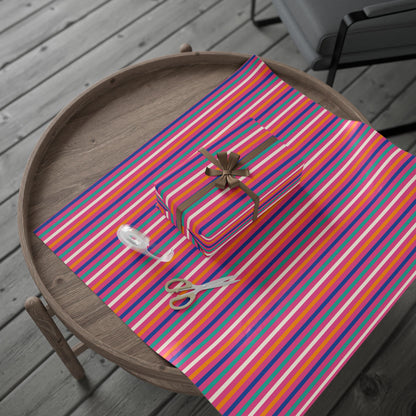 Striped Delight Wrapping Paper