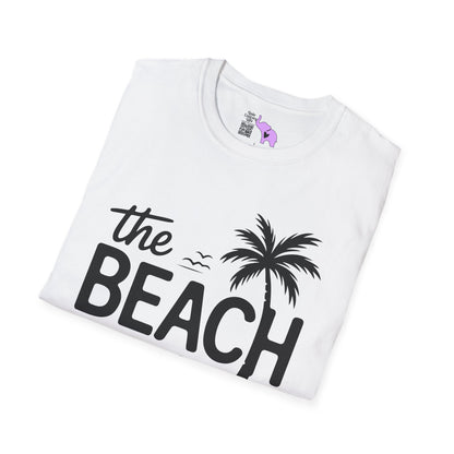 The Beach Fixes Everything Adult T-shirt