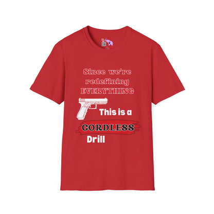 2A Redefining Gun as a Cordless Drill Adult T-shirt
