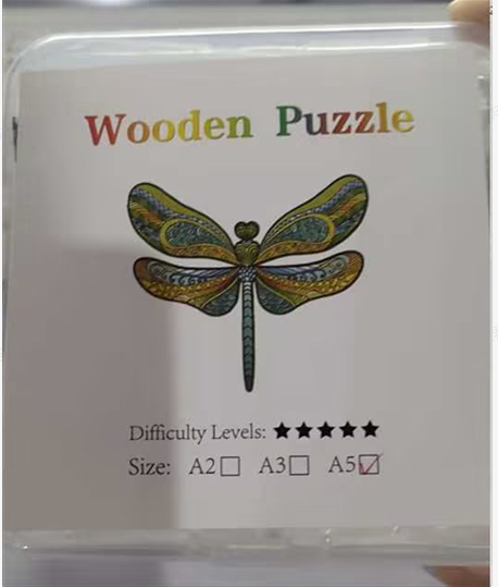 Animal Shaped Wooden Puzzles Variety