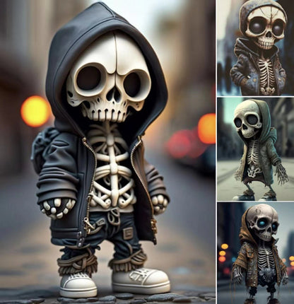 Tiny Skeleton Figurines for Halloween