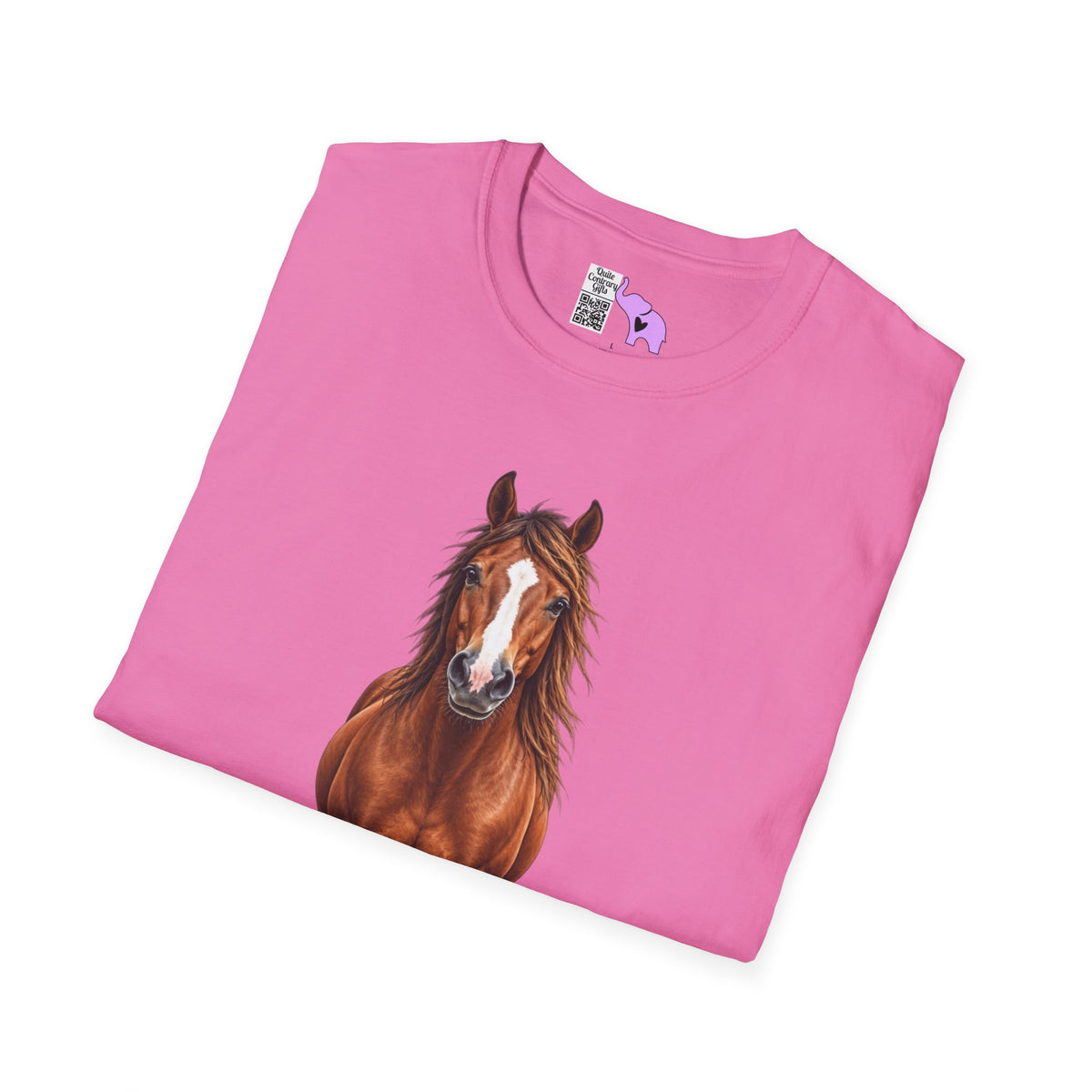 ""Front to Back Horse Lover Adult T-shirt