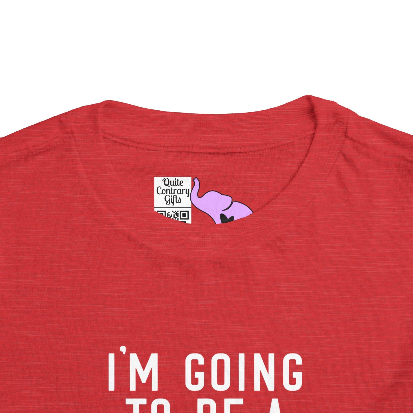 I'm Going To Be A Big Brother (Script) Toddler Tee