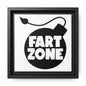 Fart Zone Canvas Bathroom Art