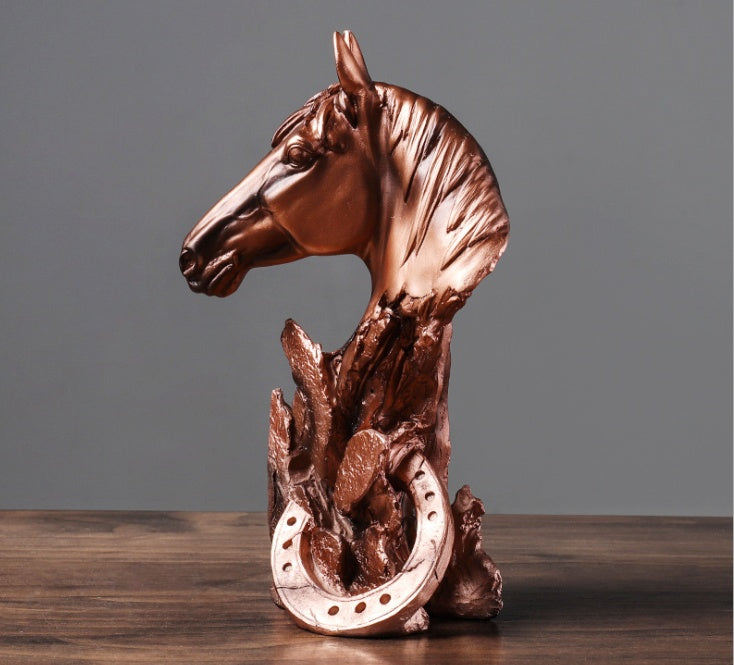 Beautiful Bronze Horse Figures 10-12"