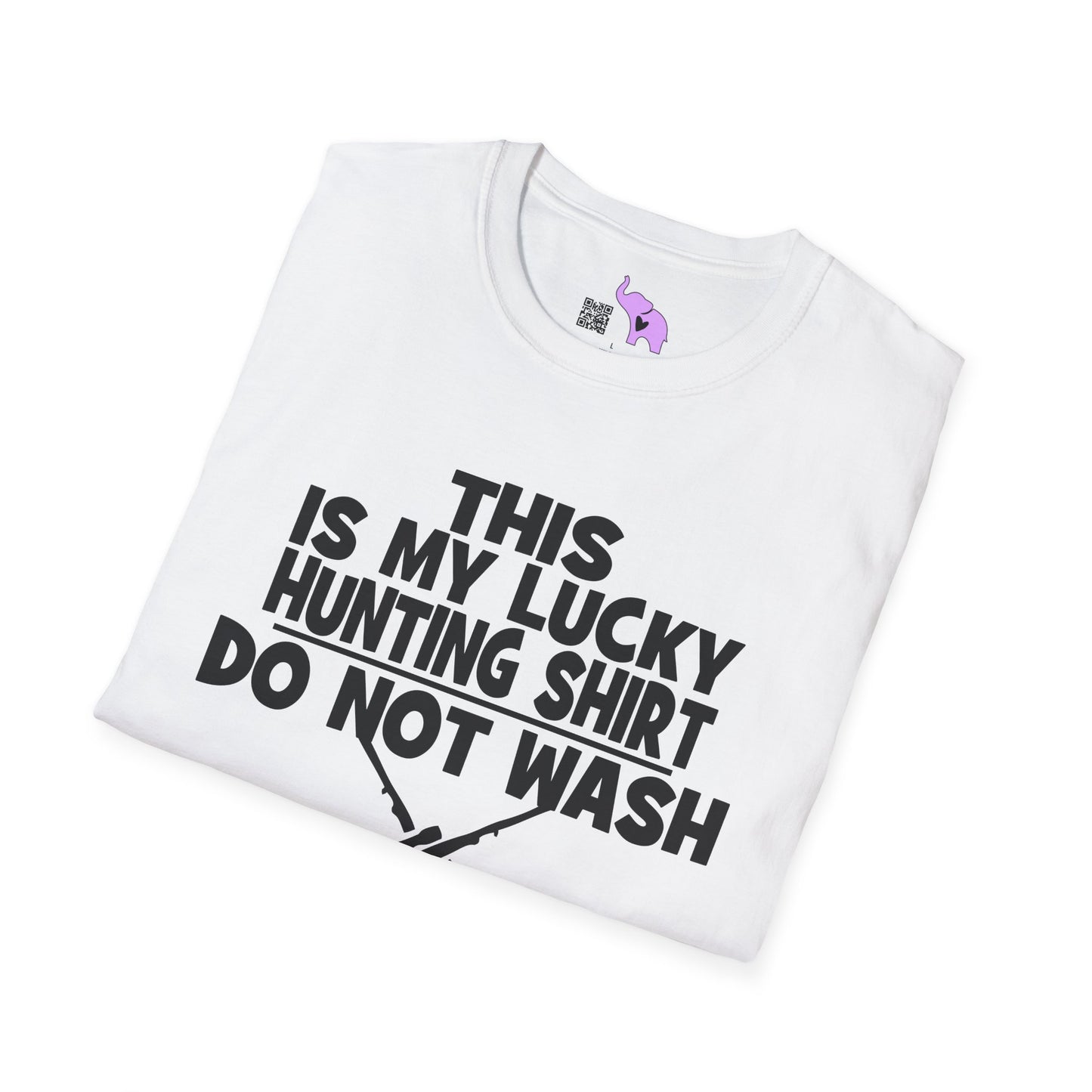 This Is My Lucky Hunting Shirt Do Not Wash Adult T-shirt