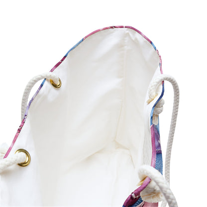 Color Pop Stitched Hearts Weekender Bag