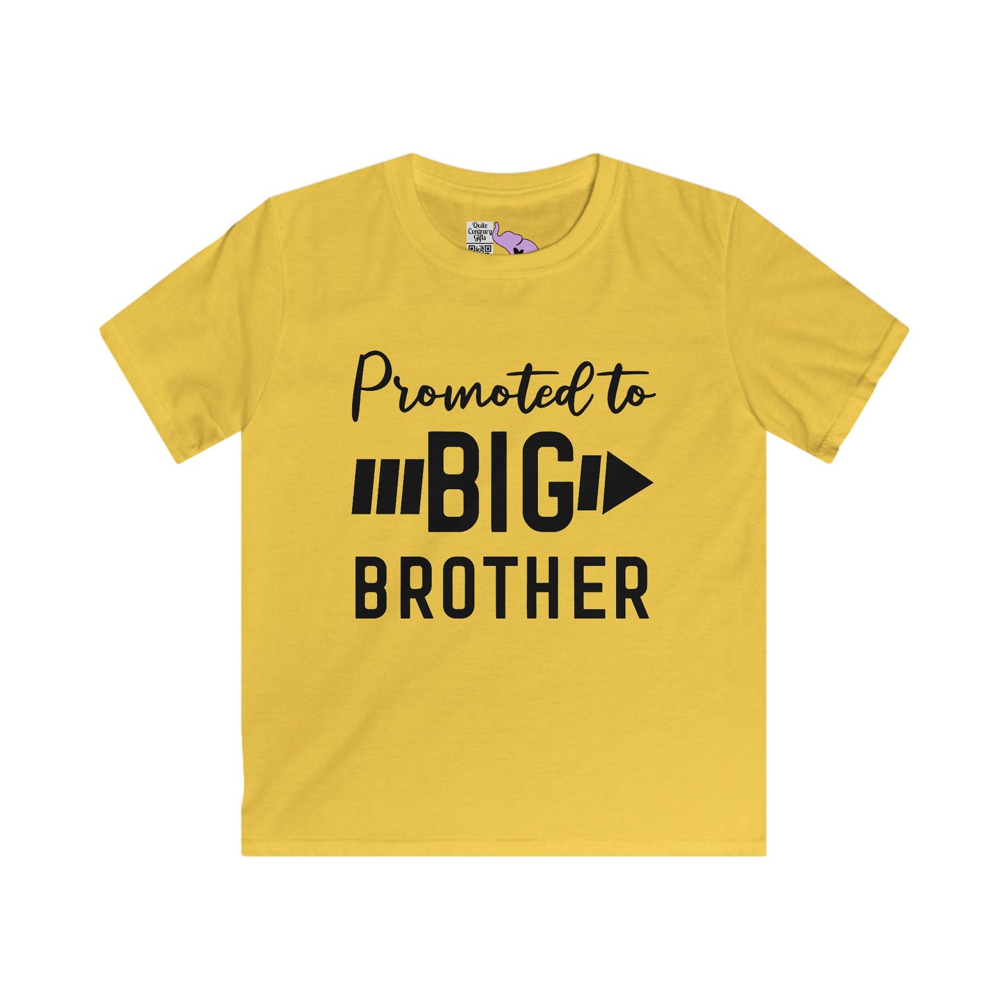 Promoted To Big Brother (Arrow) Youth Softstyle Tee