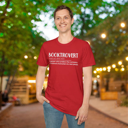 Booktrovert (Simple Definition) Adult T-shirt