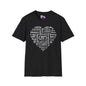 A Cat's Heart Adult T-shirt