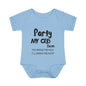 Party My Crib 2AM Infant Baby Rib Bodysuit
