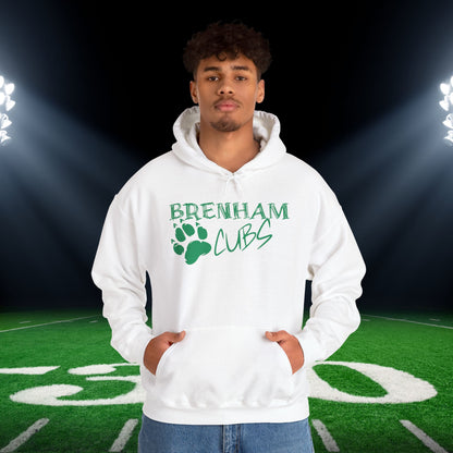 Brenham Cubs w/Claws Adult Heavy Blend™ Hooded Sweatshirt