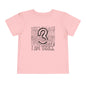 I Am Three Typography Toddler Tee