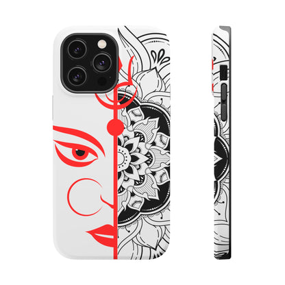 Goddess Durga Mata w/Mandala MagSafe® Compatible Tough Case for iPhone